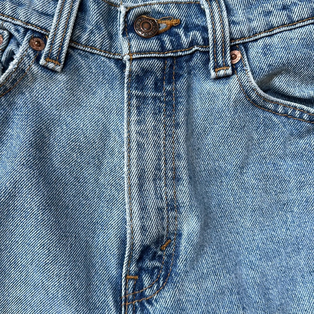 Vintage Levi's 521 Hi Rise Taper Fit Jeans - Picture 11 of 14